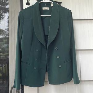 Green blazer